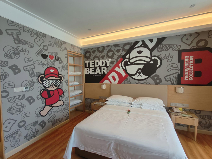 Bedroom 2, Best Sleep International Hotel Shenzhen Tanglang Metro Station, Shenzhen