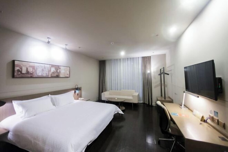 Bedroom 2, Jinjiang Inn Select (Nanjing Getang Metro Station Meli Square), Nanjing
