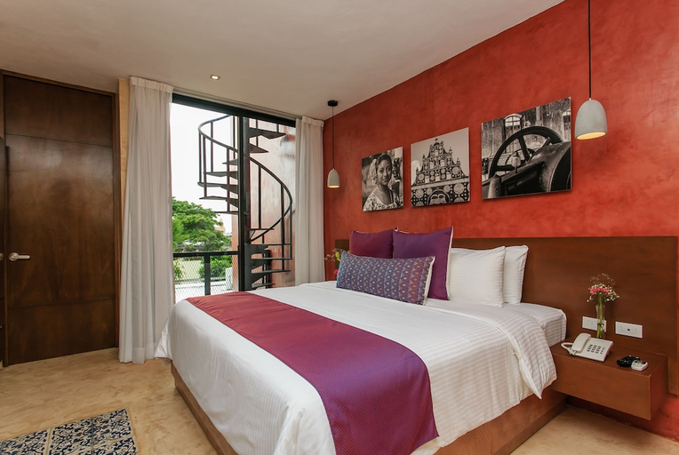 Bedroom 2, カソナ 61 ブティック ホテル, Mérida