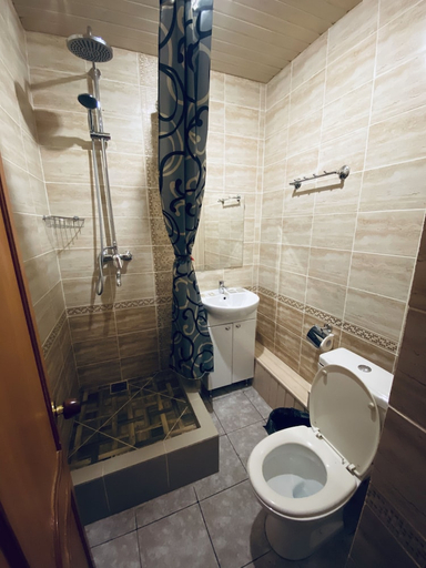 Bathroom, Hotel Sibir, Ekaterinburg gorsovet