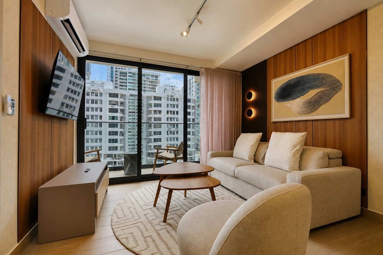 Room 1, w Enchanting 2BR w Balcony in San Francisco, Panamá