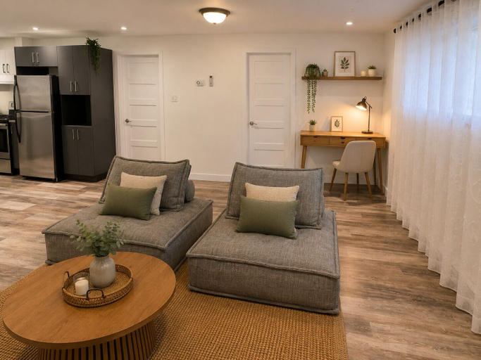 Living room, All Inclusive Apartment Long Stays, Mirabel