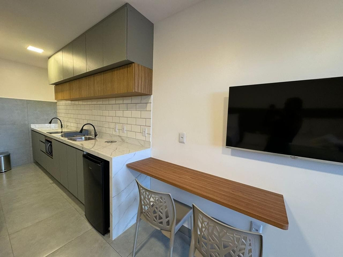 Private kitchen 3, Mar de Maragogi Flats, Maragogi