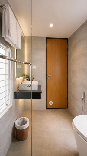 Bathroom 4, Priyo Nibash Stylish Residential Hotel, Dhaka