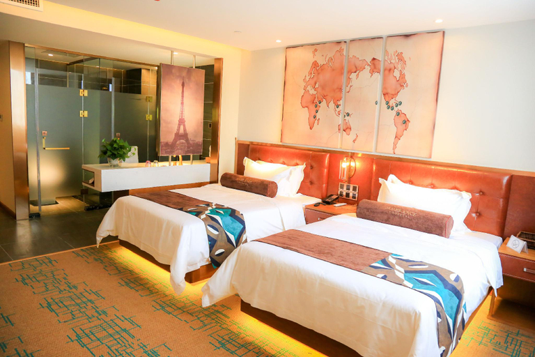 Bedroom 2, James Joyce Coffetel·Shijiazhuang Economic and Technological Development Zone Chuangye Road, Shijiazhuang
