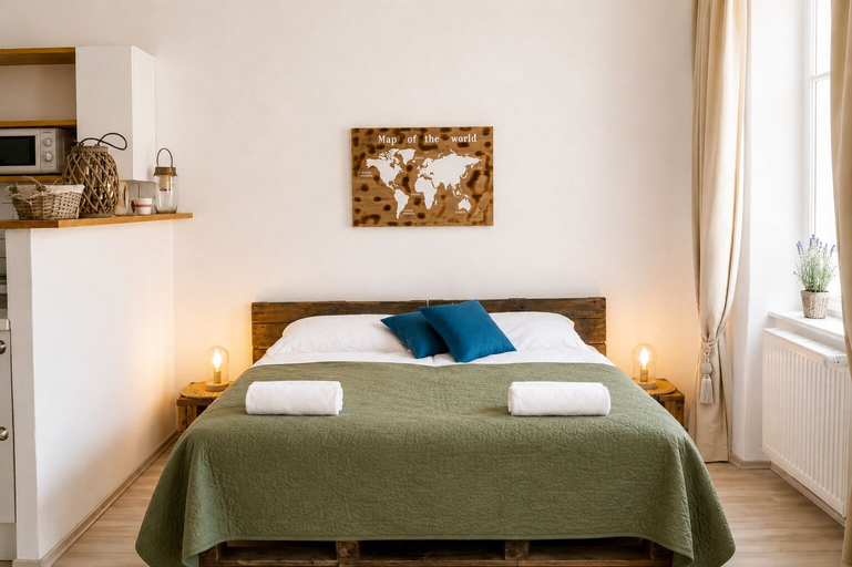 Room 5, Elegant 1BR Near Belvedere & Rennweg, Wien