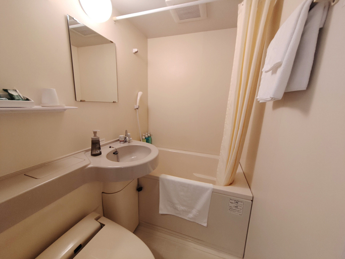 Bathroom 3, Hotel Route Inn Furukawa Ekimae, Ōsaki