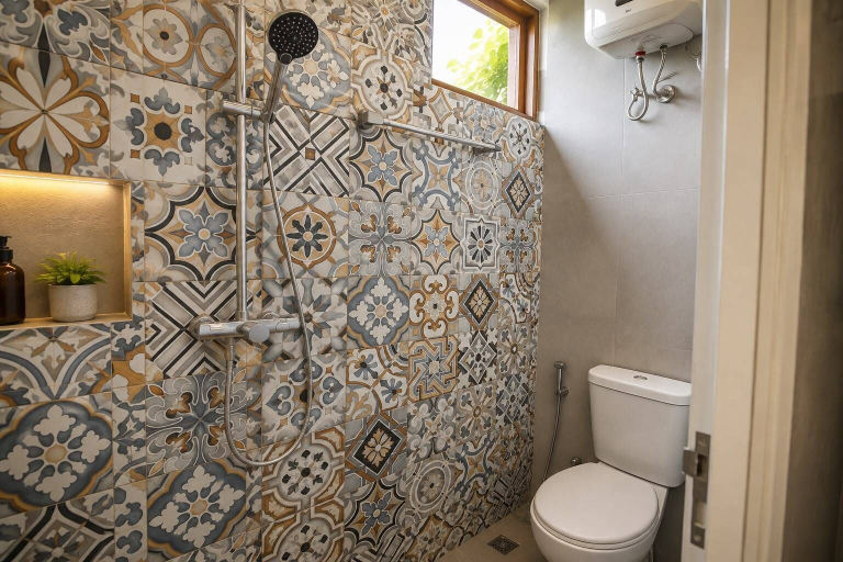 Bathroom, Bila Homestay, Badung