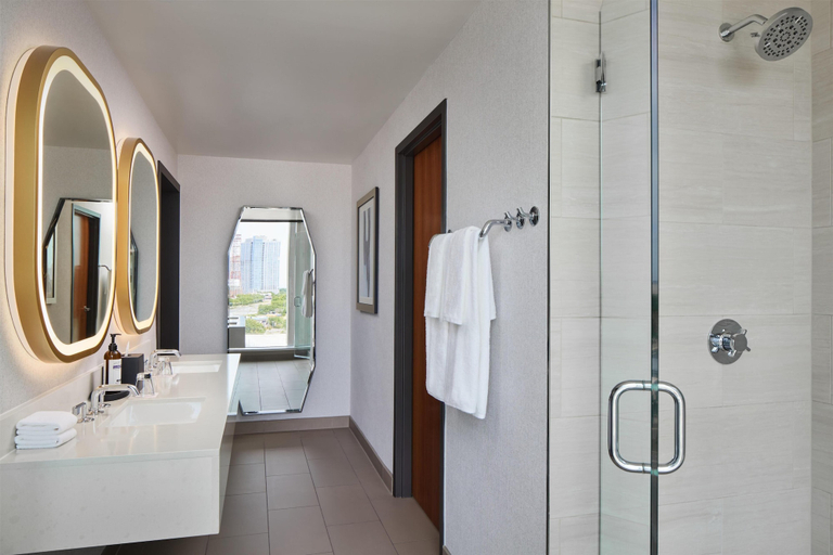 Bathroom 5, Hyatt Regency Tysons Corner Center, Fairfax