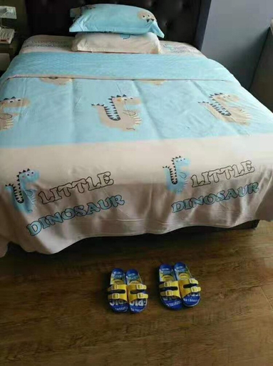 Bedroom 2, Jingtone Hotel (Laibin City Square Wal-Mart Binjiangyuan), Laibin
