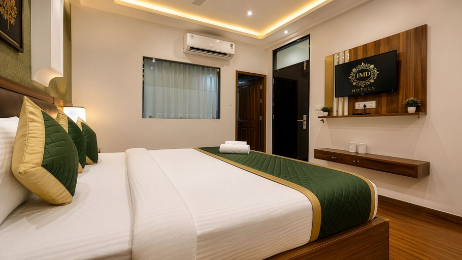 Bedroom 2, Hotel Paradise International by JMD Group, Delhi