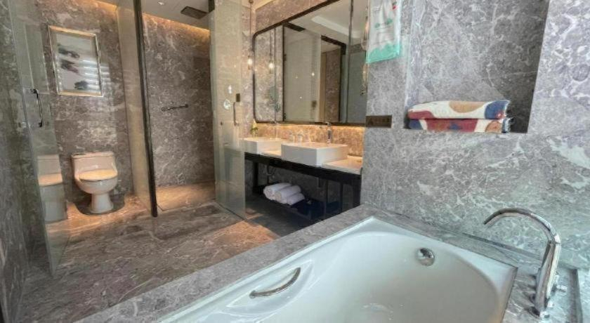Bathroom 4, Hou Yi Grand Hotel, Xiangxi Tujia and Miao
