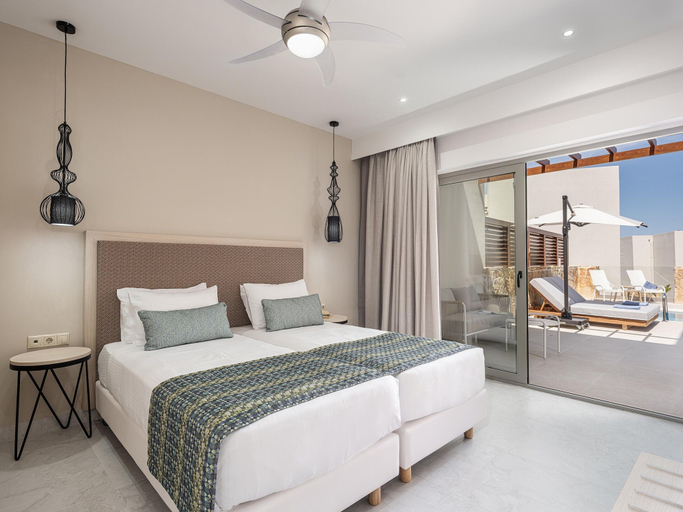 Bedroom 3, Sirios Village Hotel & Bungalows - All Inclusive, Crete