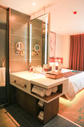 Bathroom 4, James Joyce Coffetel·Shijiazhuang Economic and Technological Development Zone Chuangye Road, Shijiazhuang