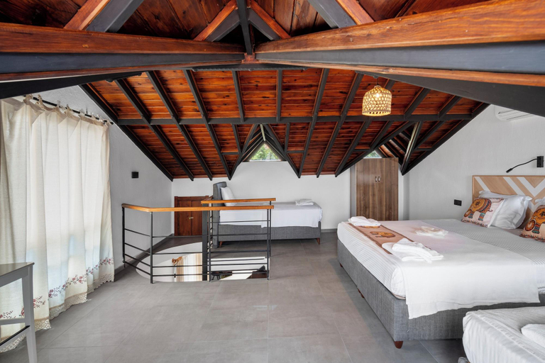 Bedroom 2, The Green Goose Hotel, Datça