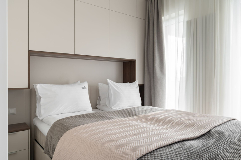 Room 1, Apartment with a roof terrace - Seaside, Gdańsk City