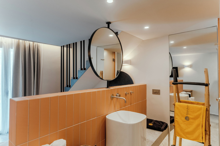 Bathroom 2, Aktaion Signature Suites, Attica