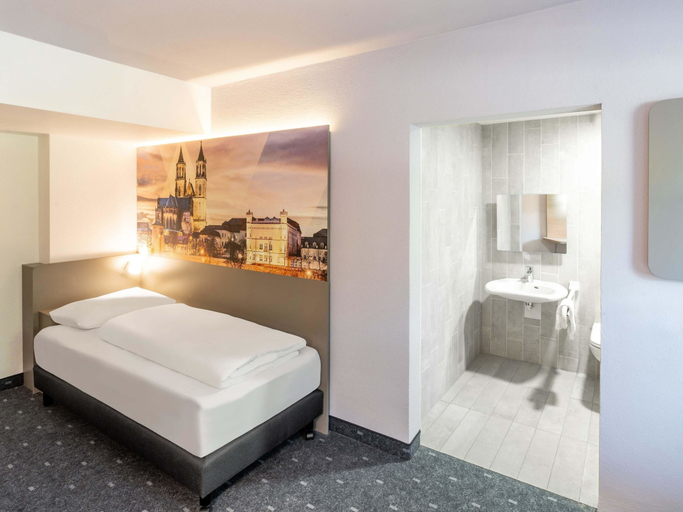 Bedroom 4, B&B HOTEL Magdeburg-Barleben, Börde