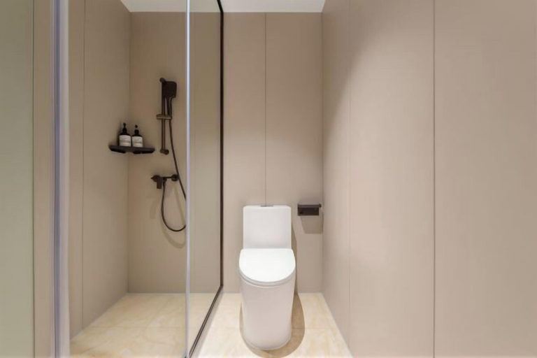 Bathroom 3, Baishang Hotel, Wenzhou