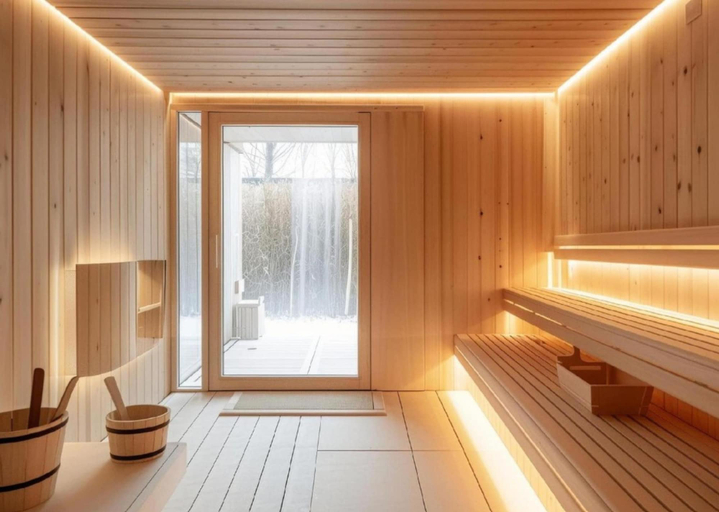 Sauna, ONLY Design Suites & Spa, Villa Gesell
