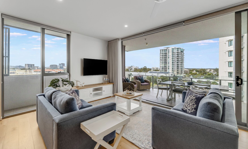 Living area 4, Rise on Sixth, Maroochy - Maroochydore