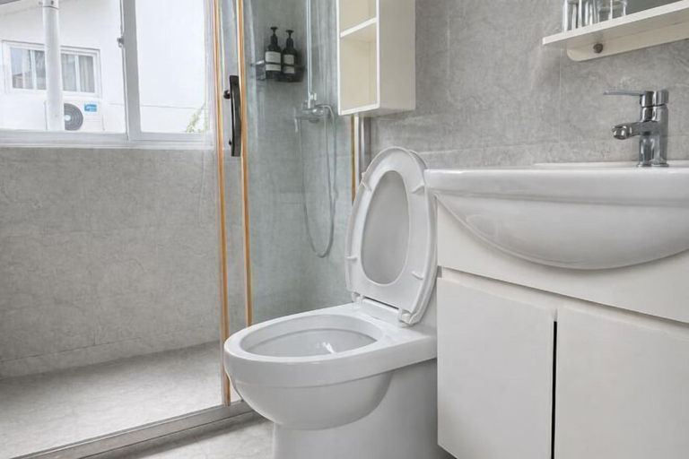 Bathroom 3, Yixin Homestay, Nanping