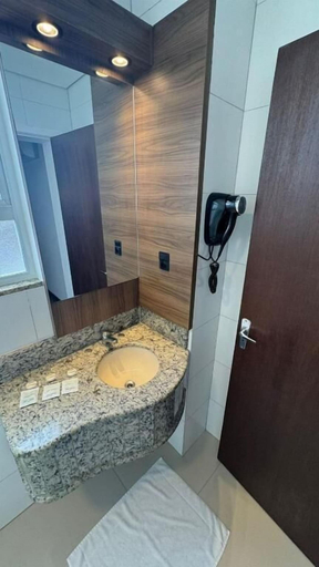 Bathroom 5, Afford Hoteis, Lages