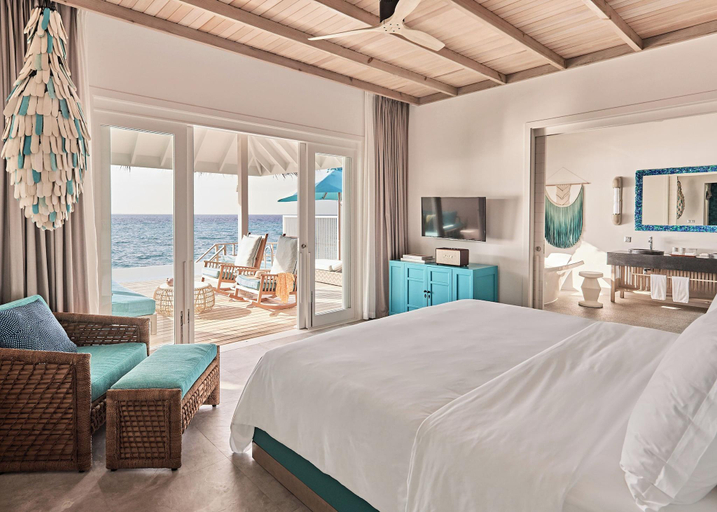 Bedroom 3, Seaside Finolhu Baa Atoll Maldives, A Member Of De, Baa Atoll