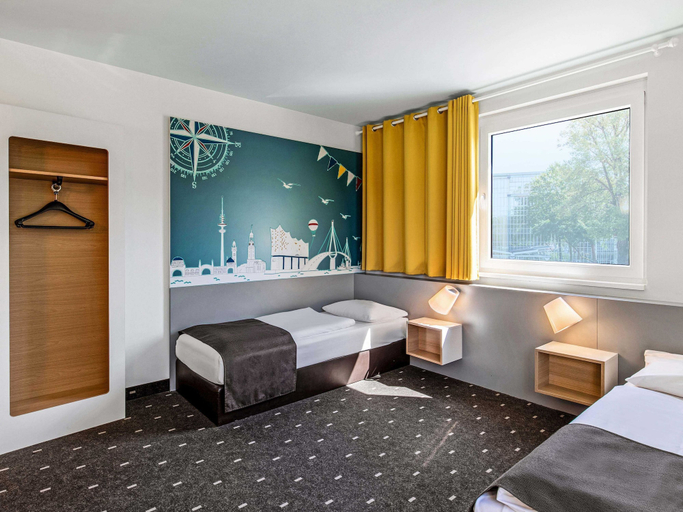 Bedroom 4, B&B Hotel Hamburg-Nord, Hamburg