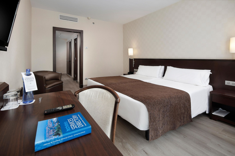Bedroom 3, Hotel HCC Regente, Barcelona