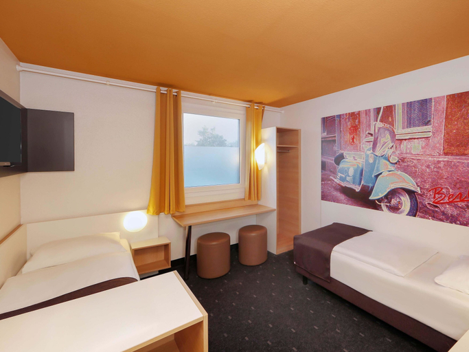 Bedroom 3, B&B HOTEL Berlin Genshagen-Süd, Teltow-Fläming
