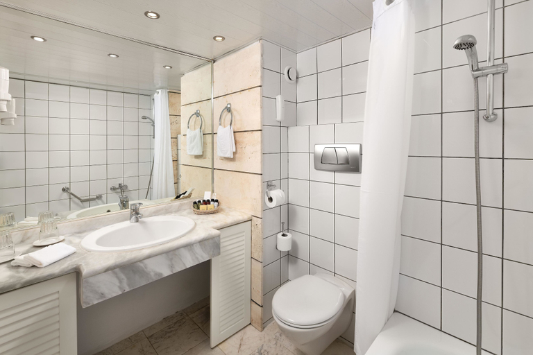 Bathroom 5, Dionysos Hotel, South Aegean