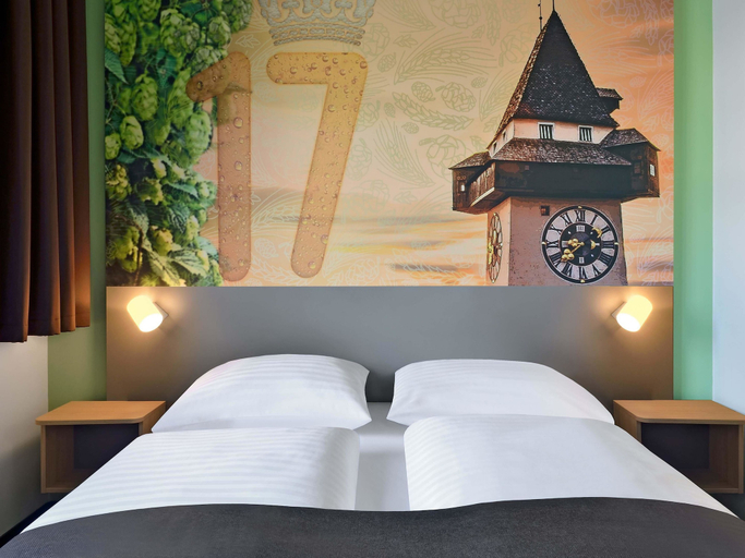 Bedroom 3, B&B Hotel Graz City-Süd, Graz