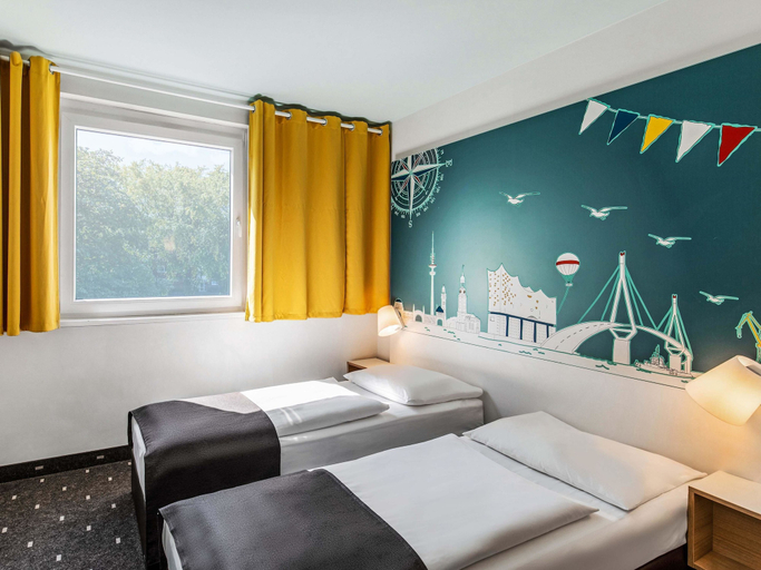 Bedroom 4, B&B Hotel Hamburg-Nord, Hamburg