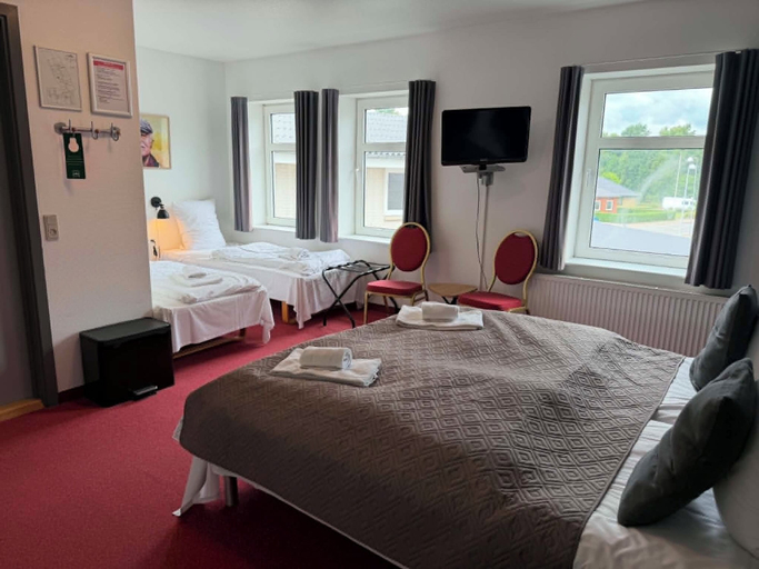 Bedroom 2, Hotel Kløver Es, Aabenraa