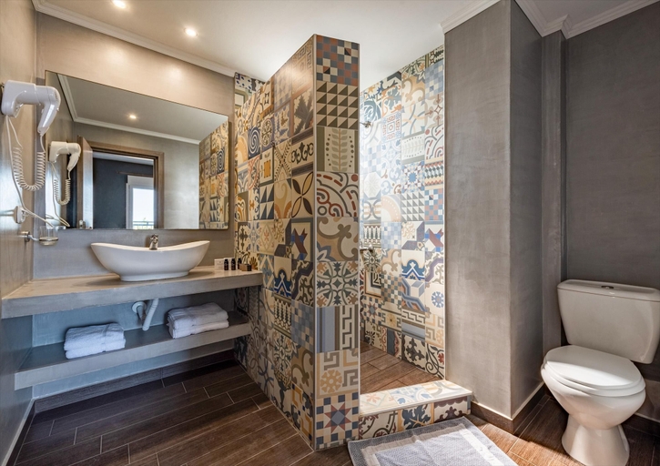 Bathroom 4, Ampelia Hotel Kassandra, Central Macedonia