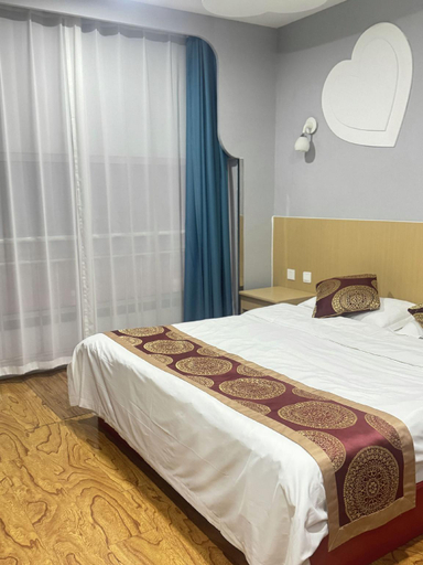 Bedroom 2, Super 8 Langfang Yanjiao gold swallow shop, Langfang