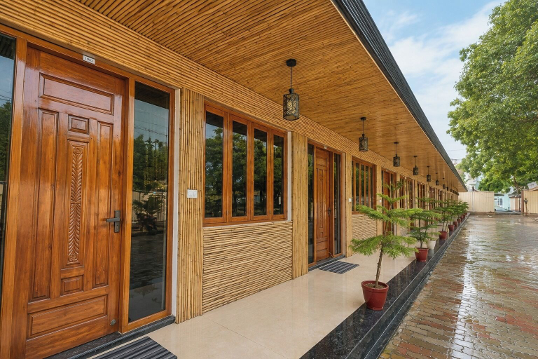 Exterior detail 2, The Gautam Resort, Varanasi