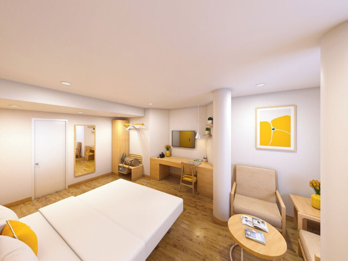 Room 4, Bloom Hotel - Salt Lake Sector V, North 24 Parganas