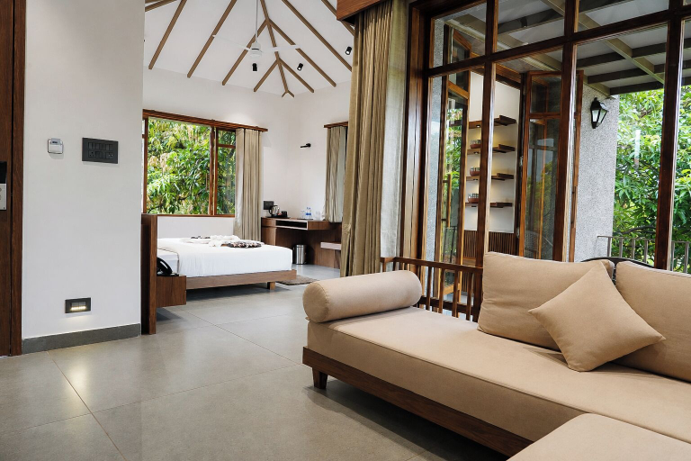 Living area 4, Aqua Terra Resort, Gir Somnath
