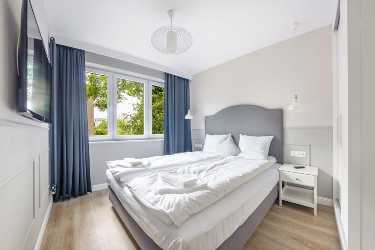 Bedroom 2, Apartamenty Sun & Snow Kubacza, Sopot