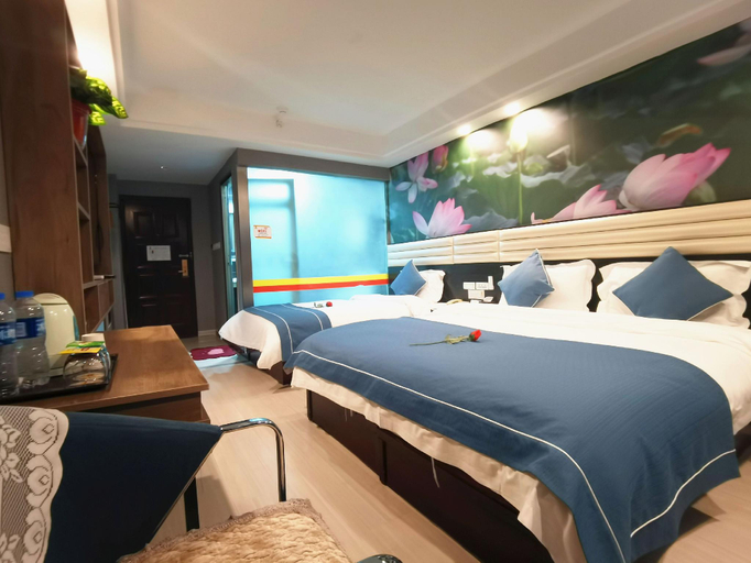 Bedroom 2, Super 8 Hotel (Anyang Railway Station Yinxu Scenic Area), Anyang