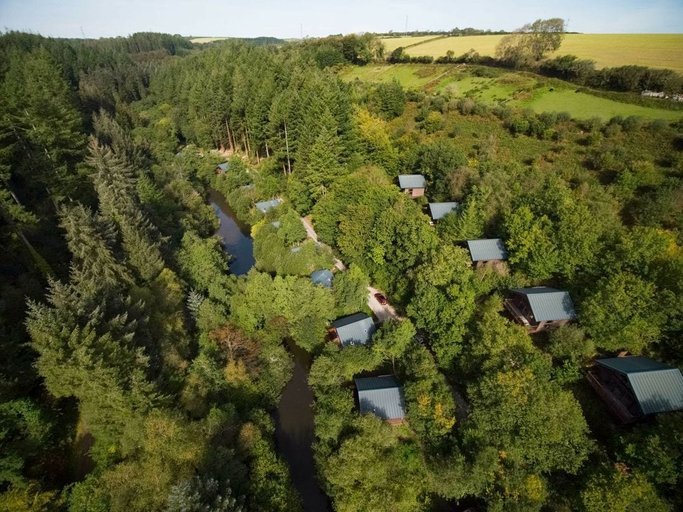 Front of property 5, Deerpark Cornwall - Forest Holidays, Cornwall