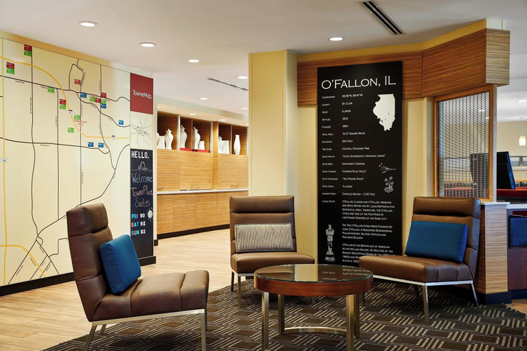 Public Area, TownePlace Suites by Marriott St. Louis O'Fallon, Saint Clair