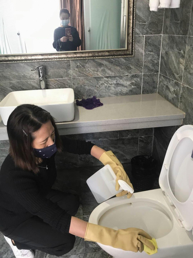 Bathroom 3, Haosiman Business Hotel, Chongqing