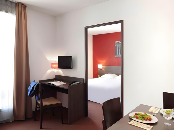 Bedroom 2, Zenitude Hotel-Residences Nimes Centre, Gard