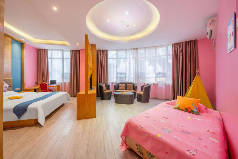 Bedroom 2, Beihai Xilaifeng Seaview Hotel, Beihai
