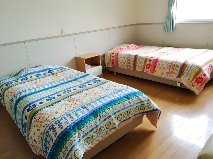 Bedroom 2, Italian Course Dinner Pension Waninoie, Abashiri