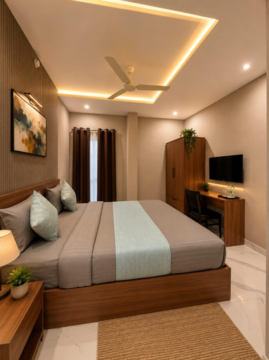 Bedroom 5, Hotel Golden Glory, Indore