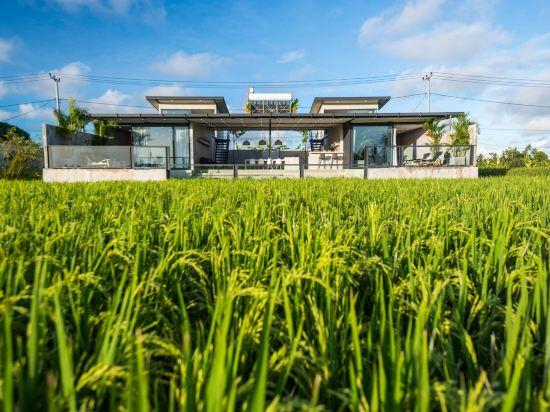 3, Samsara Villa with Rice Field View, Tabanan